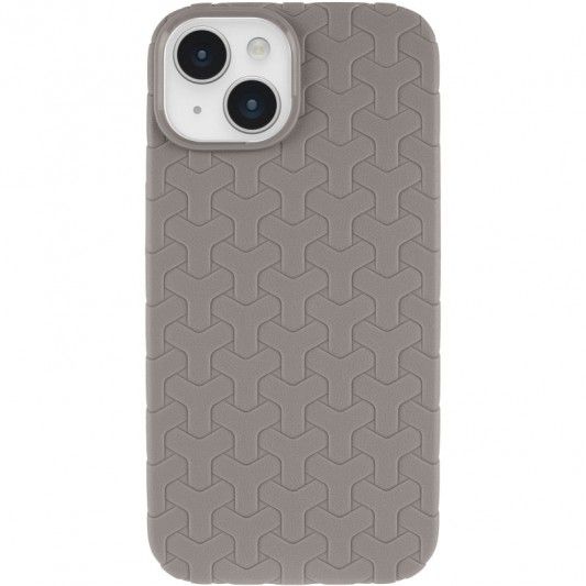 Чехол TPU Weaving для Apple iPhone 12 Pro Max (6.7") Grey - изображение 1