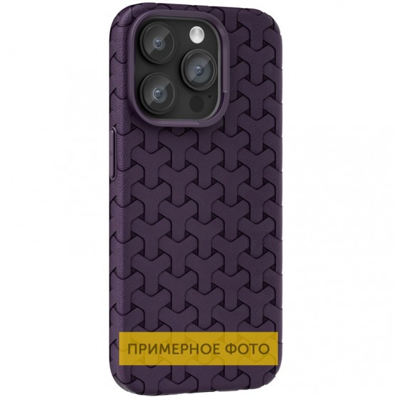 Чохол TPU Weaving для Apple iPhone 13 / 14 (6.1") Purple