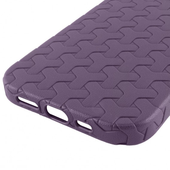 Чохол TPU Weaving для Apple iPhone 13/14 (6.1"), Purple