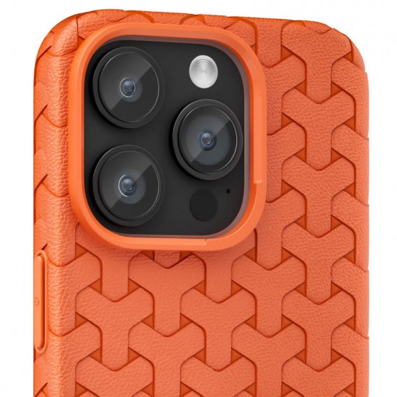 Чехол TPU Weaving для Apple iPhone 13 Pro Max (6.7"), Orange
