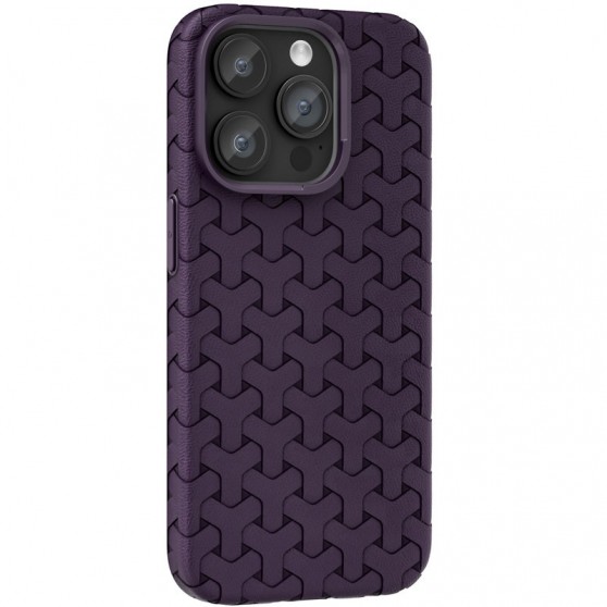 Чехол TPU Weaving для Apple iPhone 14 Pro Max (6.7") Purple