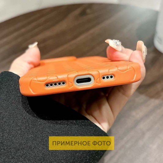 Чехол TPU Weaving для Apple iPhone 15 (6.1") Orange - изображение 3