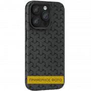 Чехол TPU Weaving для Apple iPhone 15 (6.1") Black