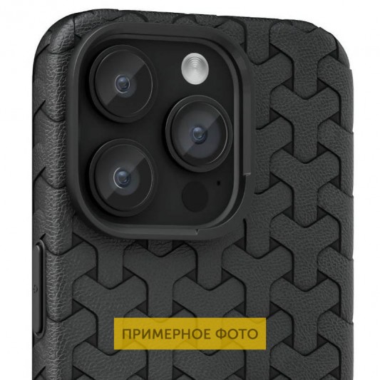 Чохол TPU Weaving для Apple iPhone 15 (6.1") Black - зображення 1 