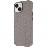 Чехол TPU Weaving для Apple iPhone 15 (6.1 дюйма) Grey