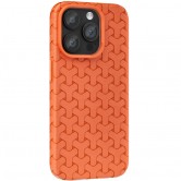 Чехол TPU Weaving для Apple iPhone 15 Pro (6.1 дюйма) Orange