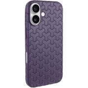 Чехол TPU Weaving для Apple iPhone 16 (6.1") Purple