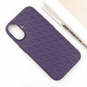 Чехол TPU Weaving для Apple iPhone 16 (6.1"), Purple