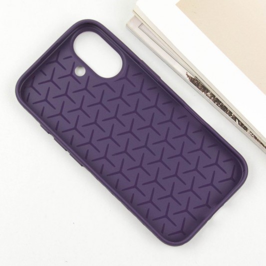 Чехол TPU Weaving для Apple iPhone 16 (6.1") Purple - изображение 2