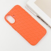 Чехол TPU Weaving для Apple iPhone 16 (6.1"), Orange