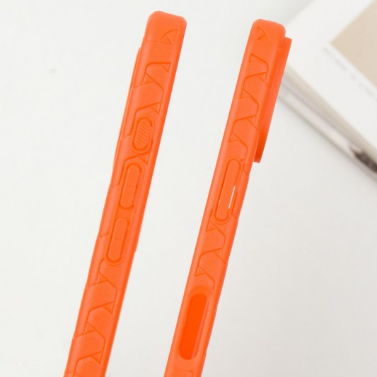 Чехол TPU Weaving для Apple iPhone 16 (6.1") Orange - изображение 3