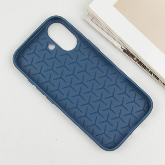 Чехол TPU Weaving для Apple iPhone 16 (6.1"), Blue