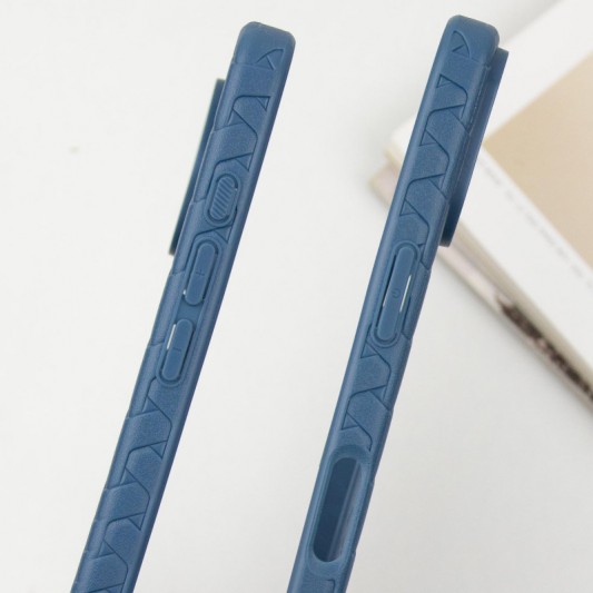 Чехол TPU Weaving для Apple iPhone 16 (6.1") Blue - изображение 3