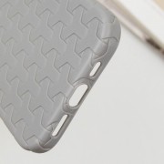 Чехол TPU Weaving для Apple iPhone 16 (6.1"), Grey