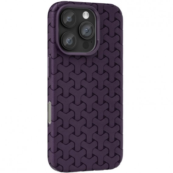 Чехол TPU Weaving для Apple iPhone 16 Pro (6.3"), Purple