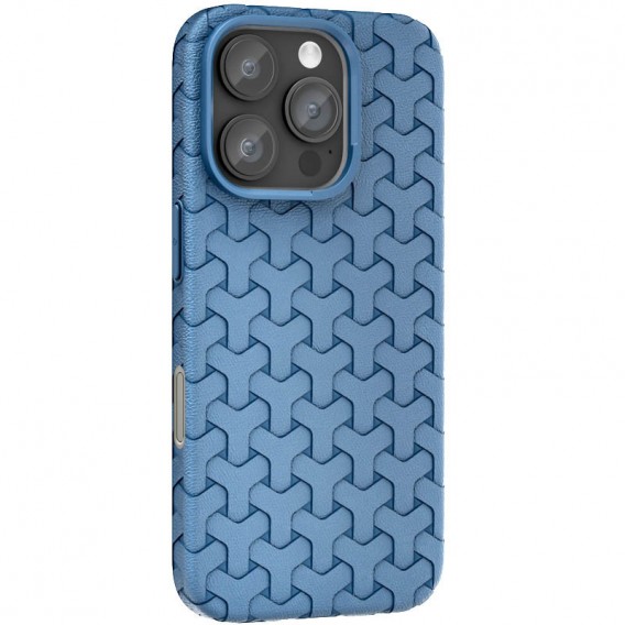 Чехол TPU Weaving для Apple iPhone 16 Pro (6.3"), Blue