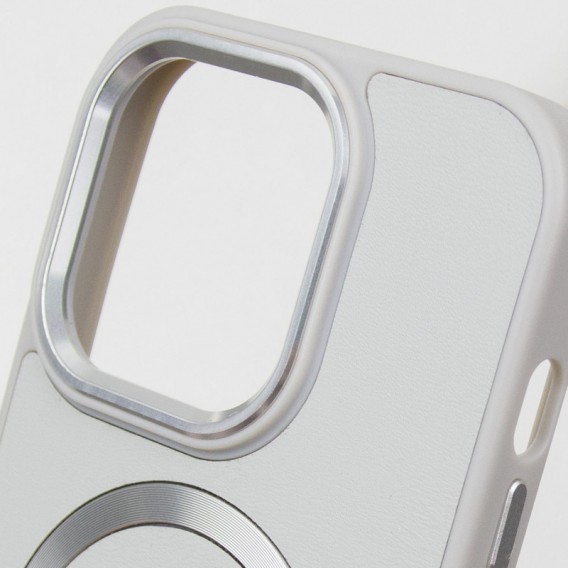 Шкіряний чохол SnapCase with MagSafe для Apple iPhone 11 (6.1"), Grey