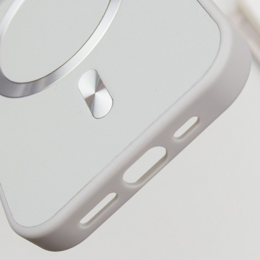 Кожаный чехол SnapCase with MagSafe для Apple iPhone 11 (6.1") Grey - изображение 6