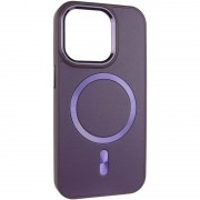 Кожаный чехол SnapCase with MagSafe для Apple iPhone 11 (6.1"), Dark Purple