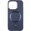 Шкіряний чохол SnapCase with MagSafe для Apple iPhone 11 (6.1"), Dark Blue