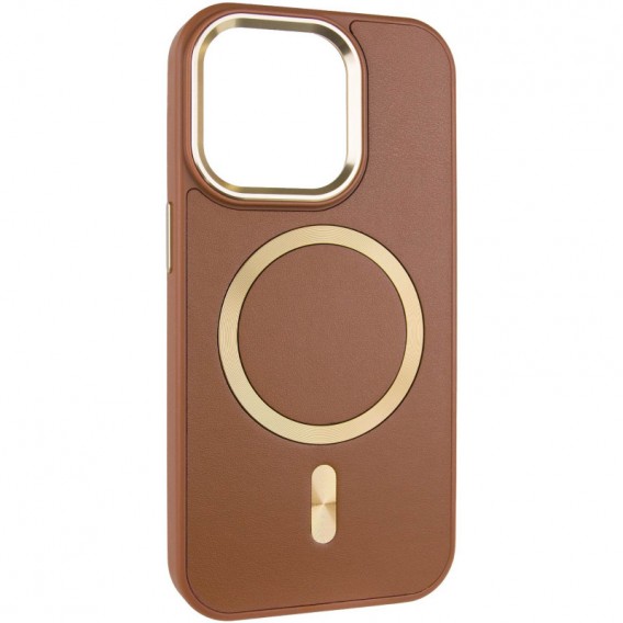 Кожаный чехол SnapCase with MagSafe для Apple iPhone 11 (6.1"), Brown