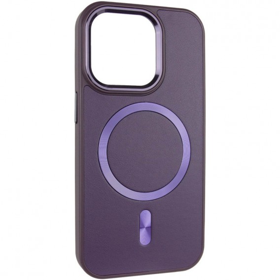 Шкіряний чохол SnapCase with MagSafe для Apple iPhone 11 Pro (5.8"), Dark Purple