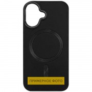 Шкіряний чохол SnapCase with MagSafe для Apple iPhone 12 Pro/12 (6.1"), Black