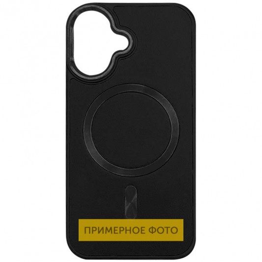 Шкіряний чохол SnapCase with MagSafe для Apple iPhone 12 Pro/12 (6.1"), Black