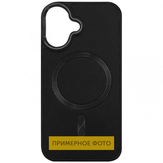 Шкіряний чохол SnapCase with MagSafe для Apple iPhone 12 Pro/12 (6.1"), Black