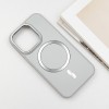 Кожаный чехол SnapCase with MagSafe для Apple iPhone 12 Pro Max (6.7"), Grey