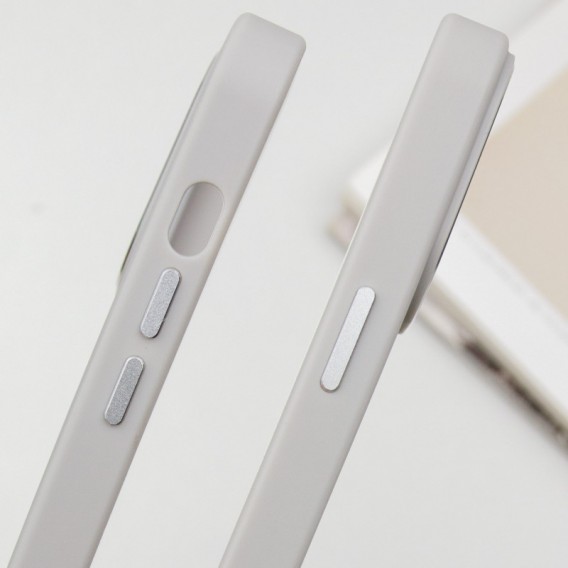 Кожаный чехол SnapCase with MagSafe для Apple iPhone 12 Pro Max (6.7"), Grey