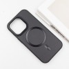 Шкіряний чохол SnapCase with MagSafe для iPhone 12 Pro Max (6.7"), Black
