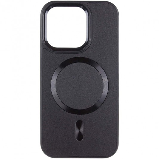 Кожаный чехол SnapCase with MagSafe для Apple iPhone 13 / 14 (6.1"), Black - изображение 1