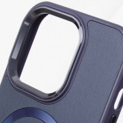 Кожаный чехол SnapCase with MagSafe для Apple iPhone 13 Pro Max (6.7"), Dark Blue