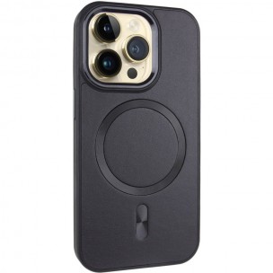 Кожаный чехол SnapCase with MagSafe для Apple iPhone 13 Pro Max (6.7"), Black