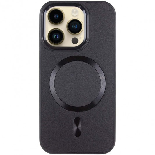 Шкіряний чохол SnapCase with MagSafe для Apple iPhone 13 Pro Max (6.7"), Black - зображення 1 