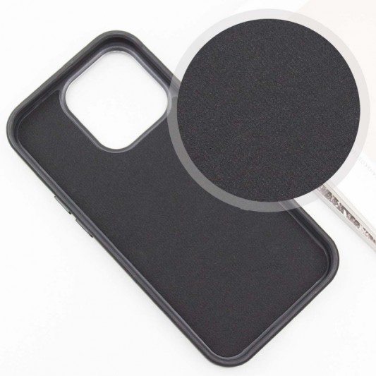 Шкіряний чохол SnapCase with MagSafe для Apple iPhone 13 Pro Max (6.7"), Black - зображення 3 