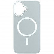 Шкіряний чохол SnapCase with MagSafe для Apple iPhone 14 Pro (6.1") Grey