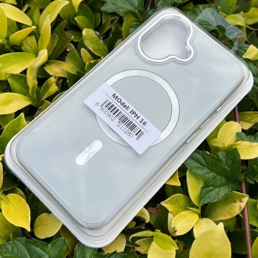 Кожаный чехол SnapCase with MagSafe для Apple iPhone 14 Pro (6.1") Grey - изображение 1
