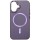 Кожаный чехол SnapCase with MagSafe для Apple iPhone 14 Pro (6.1") Dark Purple