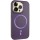 Кожаный чехол SnapCase with MagSafe для Apple iPhone 14 Pro Max (6.7") Dark Purple