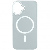 Кожаный чехол SnapCase with MagSafe для Apple iPhone 16 (6.1 дюйма) Grey