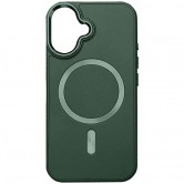 Шкіряний чохол SnapCase with MagSafe для Apple iPhone 16 (6.1") Green Шкіряний чохол SnapCase with MagSafe для Apple iPhone 16 (6.1") Green
