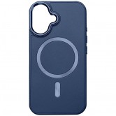 Кожаный чехол SnapCase with MagSafe для Apple iPhone 16 (6.1 дюйма) Dark Blue
