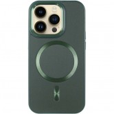 Кожаный чехол SnapCase with MagSafe для Apple iPhone 16 Pro (6.3 дюйма) Green