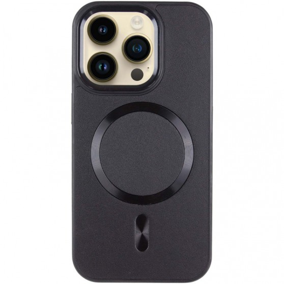 Кожаный чехол SnapCase with MagSafe для Apple iPhone 16 Pro (6.3"), Black
