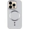 Шкіряний чохол SnapCase with MagSafe для Apple iPhone 16 Pro (6.3"), Grey