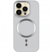 Шкіряний чохол SnapCase with MagSafe для Apple iPhone 16 Pro (6.3"), Grey