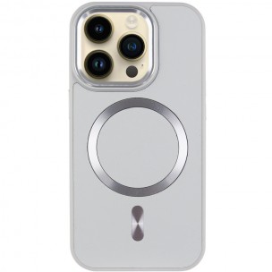Шкіряний чохол SnapCase with MagSafe для Apple iPhone 16 Pro (6.3"), Grey