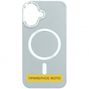 Шкіряний чохол SnapCase with MagSafe для Apple iPhone 16 Pro Max (6.9"), Grey